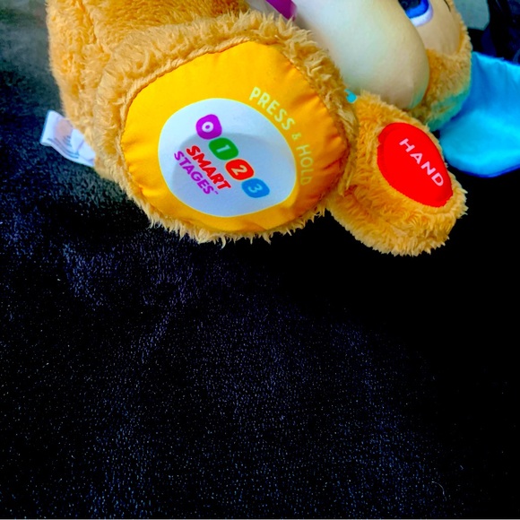 Fisher Price Smart Stages Interactive Bear 2017 Learning Sounds Plush - Picture 4 of 9